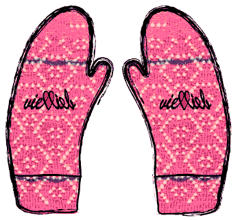 Handschuh von Oma gehäkelt